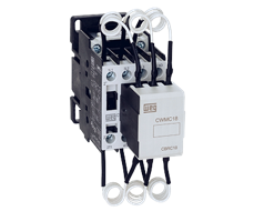 Contactor para maniobra de capacitores de potencia. CWMC